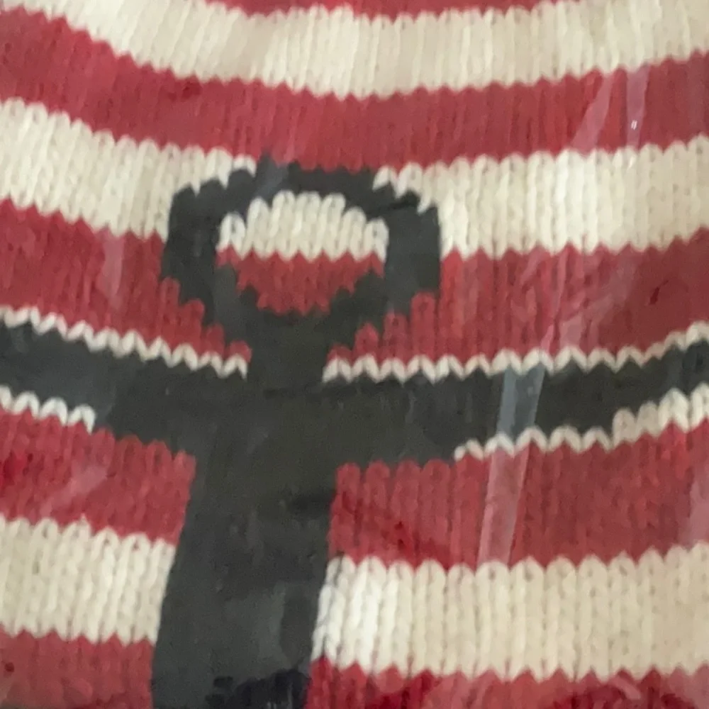 NWT CHILLY DOG WOOL ANCHOR DOG SWEATER MEDIUM RED WHITE BLUE NEW IN BAG